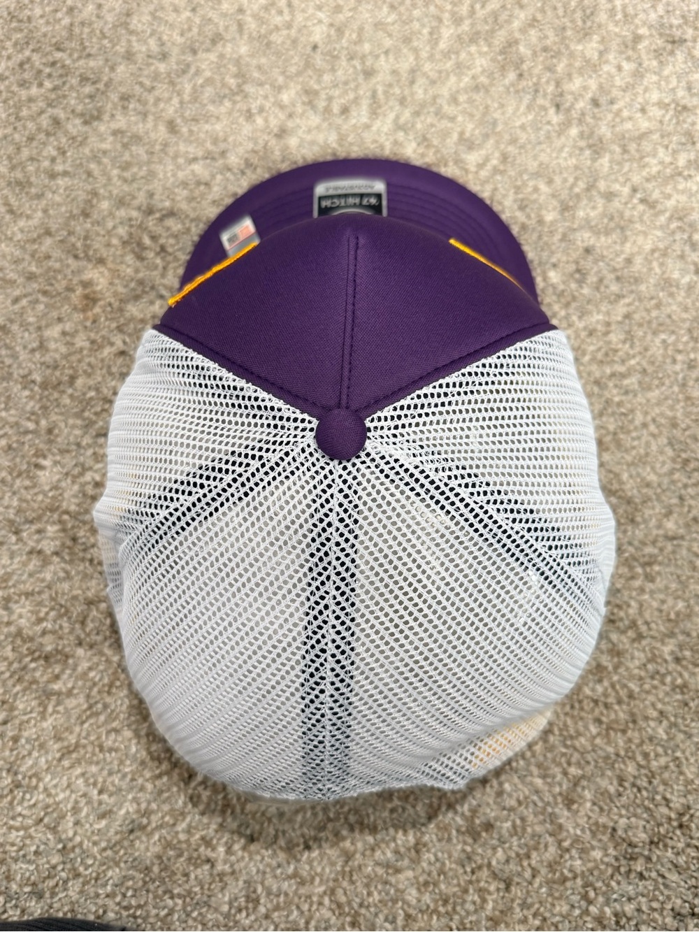 NEW 47 Brand Louisiana State Tigers LSU Rally On ’47 Hitch Fm Foam Front Hat - Picture 4 of 5